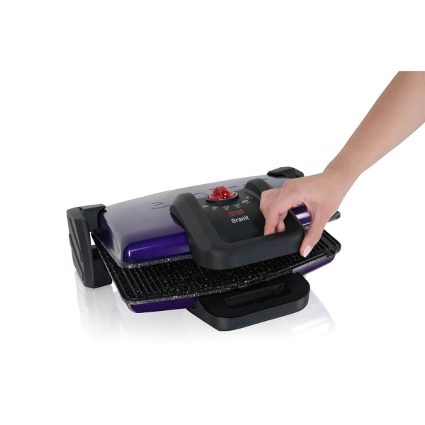 Arnica Ayvalık Granit Izgaralı Tost Makinesi Mor - 4