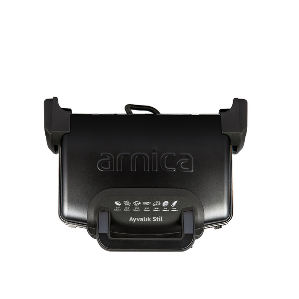Arnica Ayvalık Stil GH26262 Tost Makinesi Siyah - 4