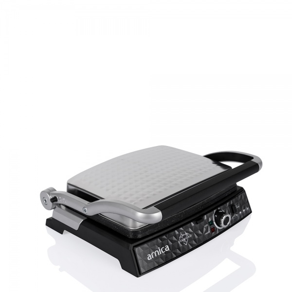Arnica Diamond Granit Izgaralı Tost Makinesi İnox - 2