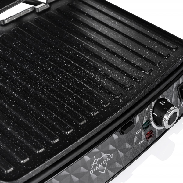 Arnica Diamond Granit Izgaralı Tost Makinesi İnox - 5