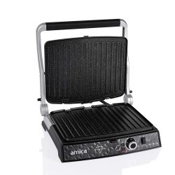 Arnica Diamond Granit Izgaralı Tost Makinesi İnox - 8