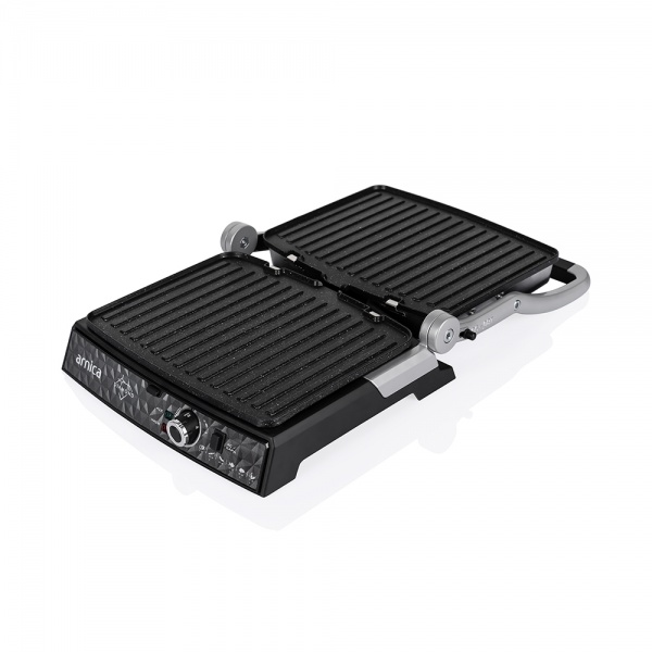 Arnica Diamond Granit Izgaralı Tost Makinesi İnox - 15