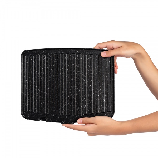 Arnica Diamond Granit Izgaralı Tost Makinesi İnox - 18