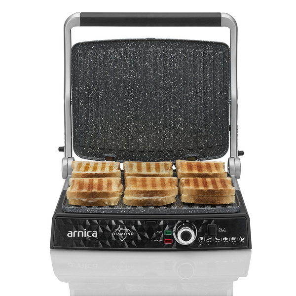 Arnica Diamond Granit Izgaralı Tost Makinesi Mint - 7