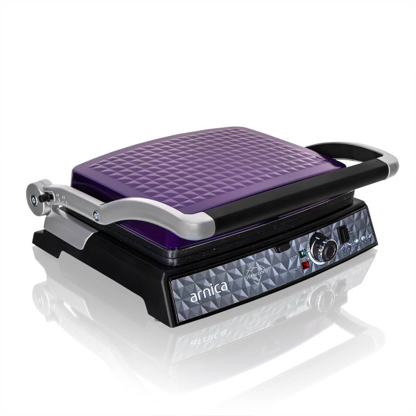 Arnica Diamond Granit Izgaralı Tost Makinesi Mor - 1