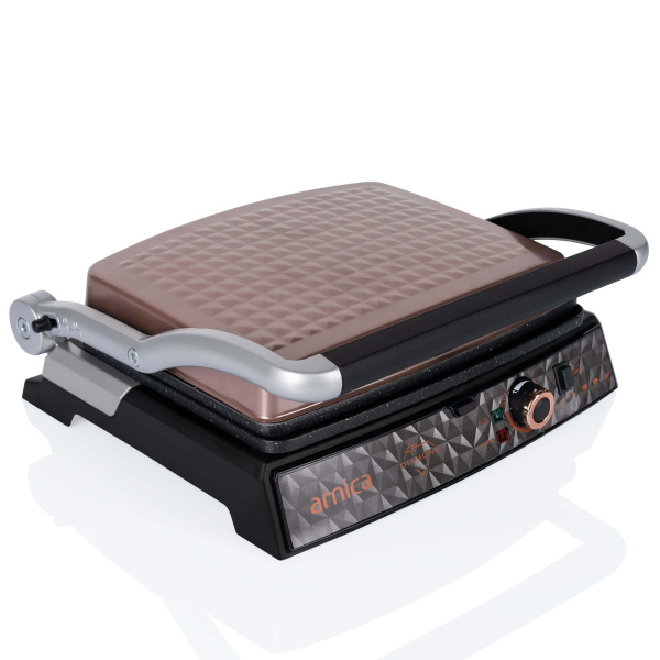 Arnica Diamond Granit Izgaralı Tost Makinesi Rose - 1