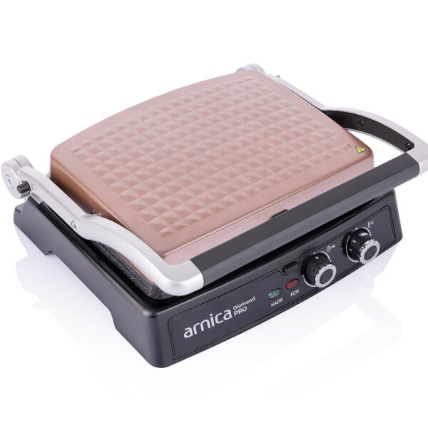 Arnica Diamond Pro Tost Makinesi Rose - 1