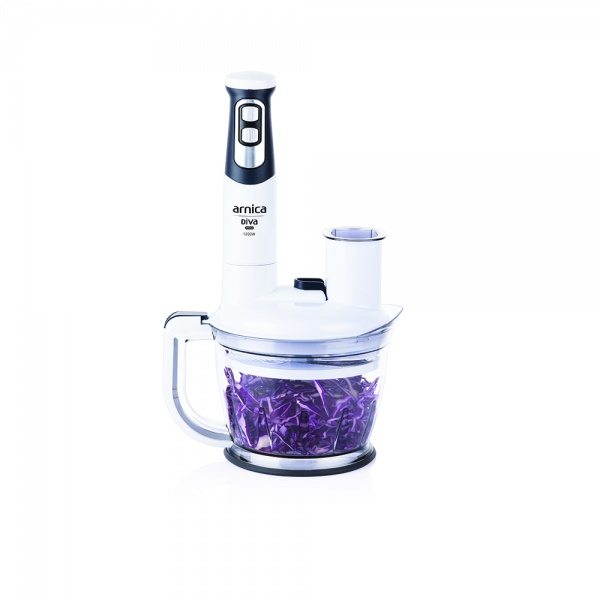 Arnica Diva Pro Beyaz Doğrayıcı Blender Seti