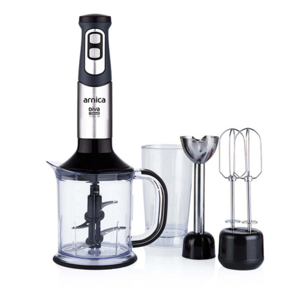 Arnica Diva Trend El Blender Seti Gümüş - 1