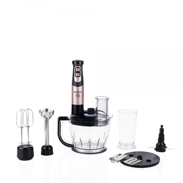 Arnica Diva Trend Pro Rose Doğrayıcı Blender Seti - 2