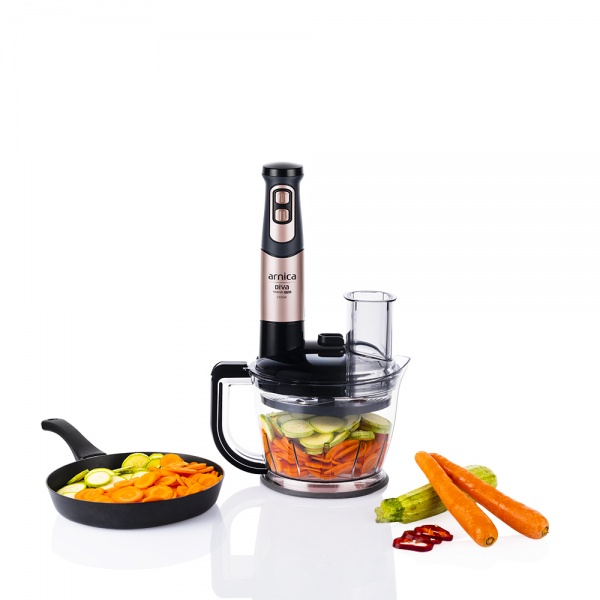 Arnica Diva Trend Pro Rose Doğrayıcı Blender Seti - 9