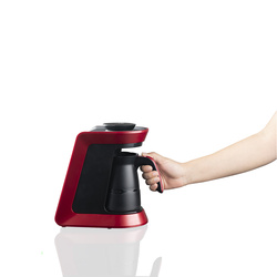 Arnica Köpüklü Türk Kahve Makinesi Kırmızı IH32053 - Thumbnail