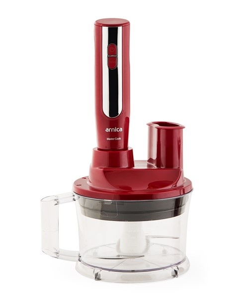 Arnica Master Cook El Blender Seti Kırmızı