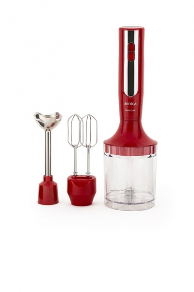 Arnica Master El Blender Seti Kırmızı
