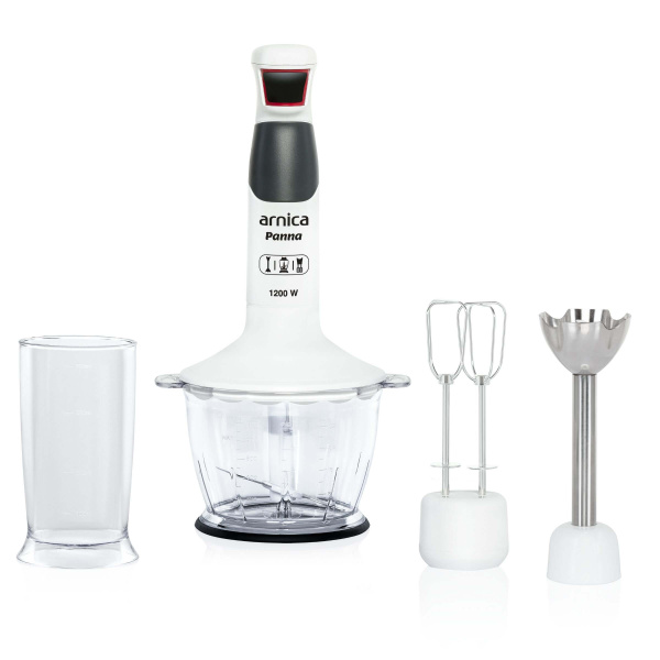 Arnica Panna El Blender Seti Beyaz - 1