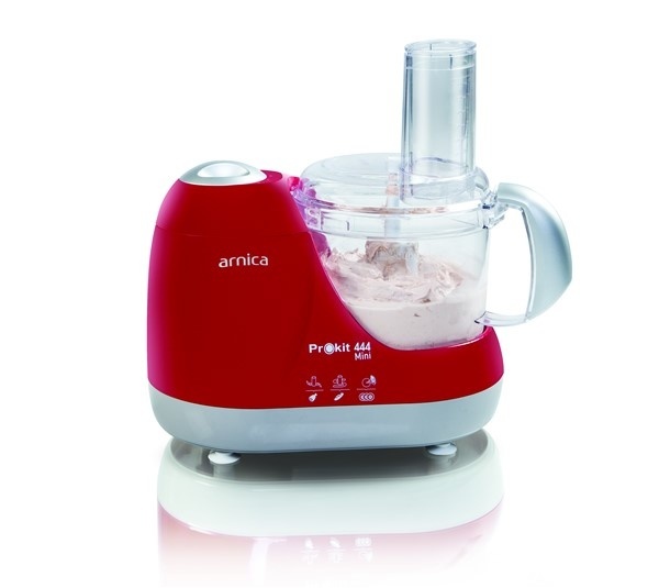 Arnica Prokit 444 Mini robot culinaire rouge