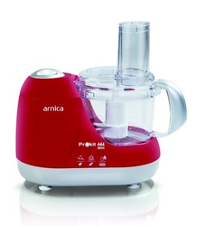 Arnica Prokit 444 Mini Mutfak Robotu Kırmızı - Thumbnail
