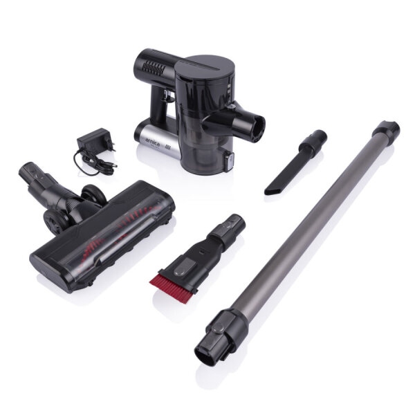 Arnica Solara Şarjlı Dik Süpürge Siyah - 15