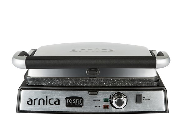 Arnica Tostit Maxi Granit Izgaralı Tost Makinesi Inox - 2