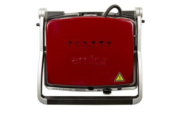 Arnica Tostit Maxi Granit Izgaralı Tost Makinesi Kırmızı - 3