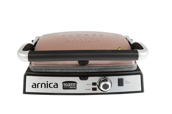 Arnica Tostit Maxi Granit Izgaralı Tost Makinesi Rose - 2