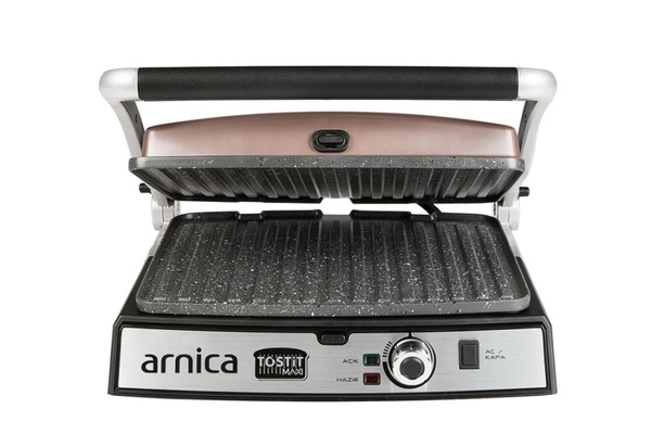 Arnica Tostit Maxi Granit Izgaralı Tost Makinesi Rose - 4