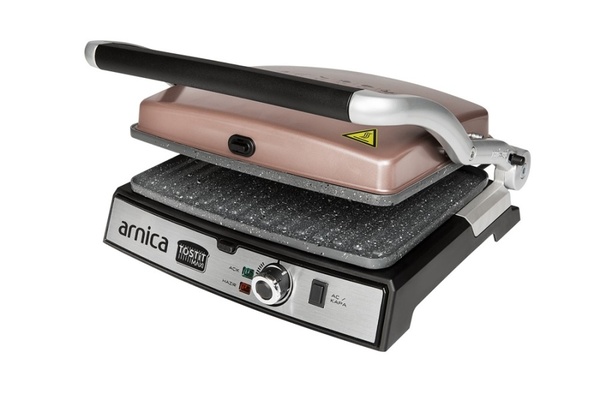 Arnica Tostit Maxi Granit Izgaralı Tost Makinesi Rose - 5