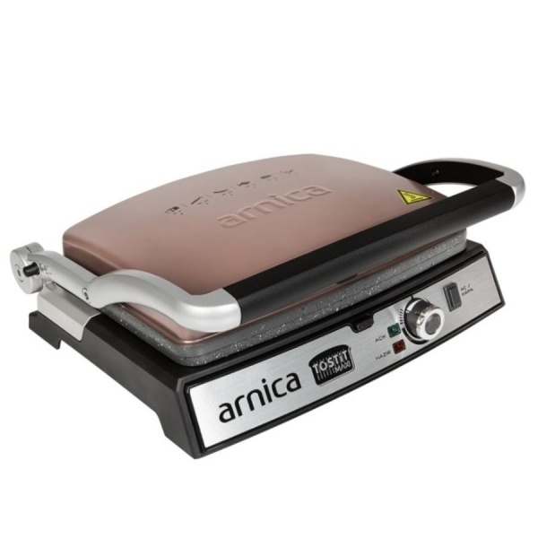 Arnica Tostit Maxi Granit Izgaralı Tost Makinesi Rose - 1