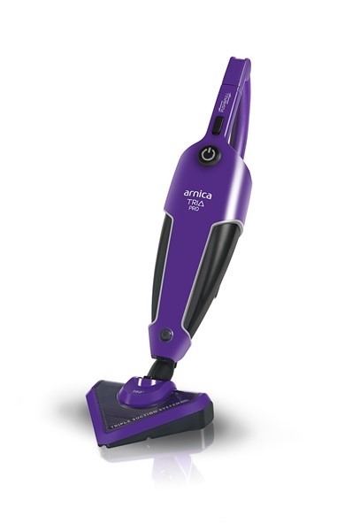 Arnica Tria Pro ET13310 Dik Elektrikli Süpürge Mor